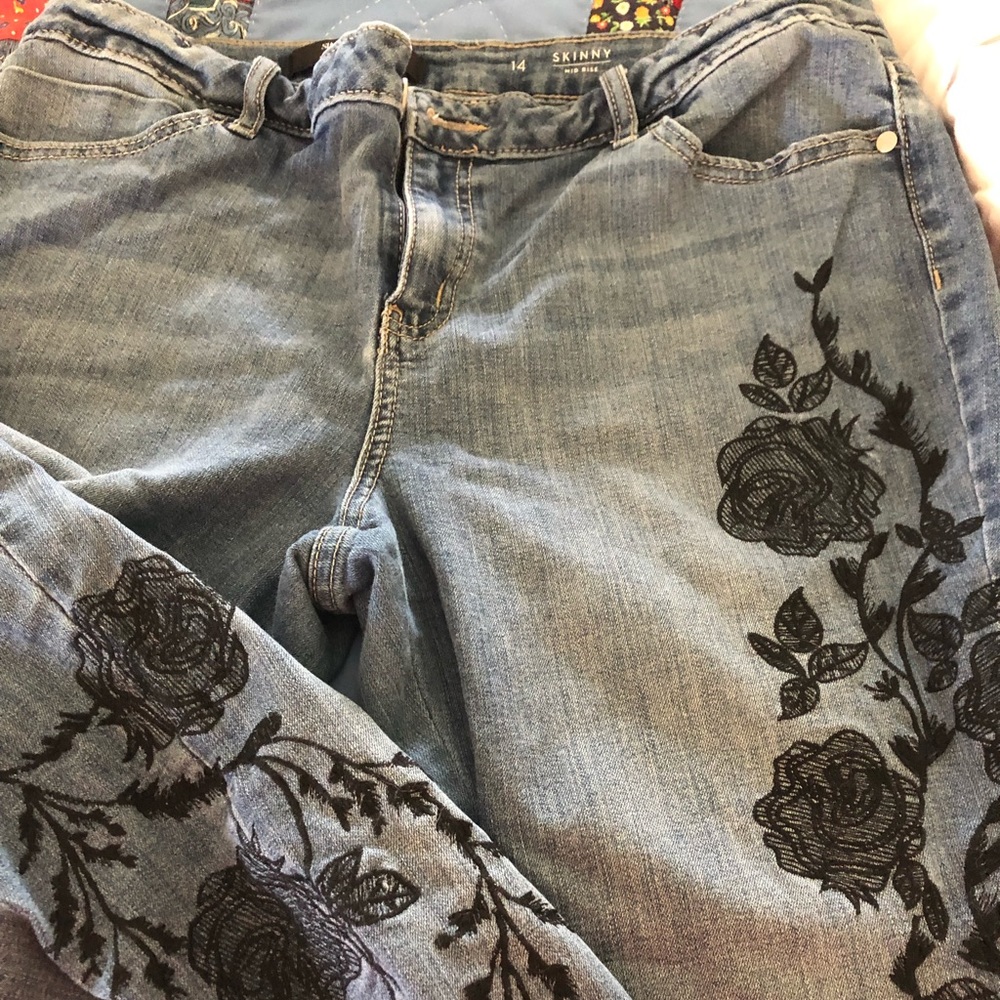 Vera wang Skinny jeans